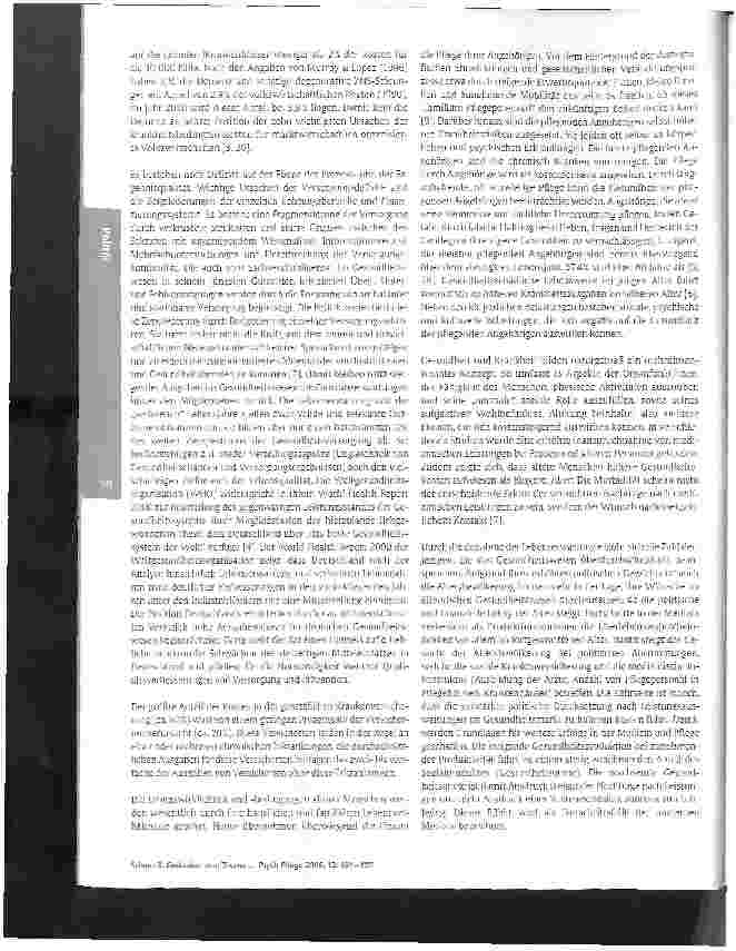 Vorschauseite 2: Gedanken zum Thema Die Alten und die gesellschaftlichen Kosten