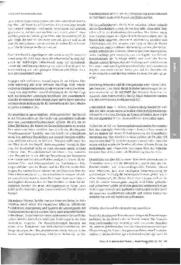 Vorschauseite 3: Gedanken zum Thema Die Alten und die gesellschaftlichen Kosten