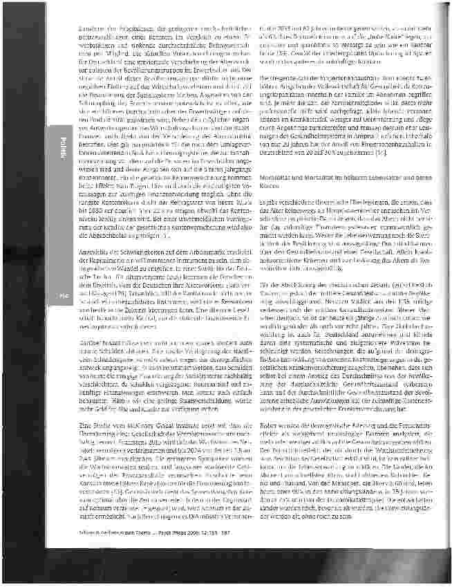Vorschauseite 4: Gedanken zum Thema Die Alten und die gesellschaftlichen Kosten