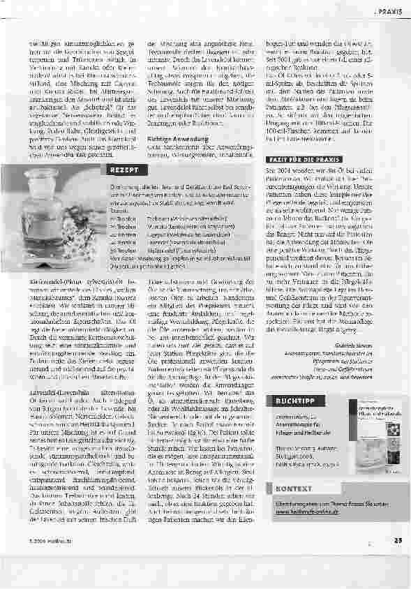 Vorschauseite 2: Postoperative AromapflegeWohltuend für Patient & Pflegekraft