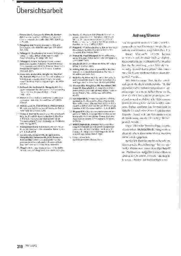 Vorschauseite 3: Wundbeurteilung und Wundinterpretation -eine Übersicht