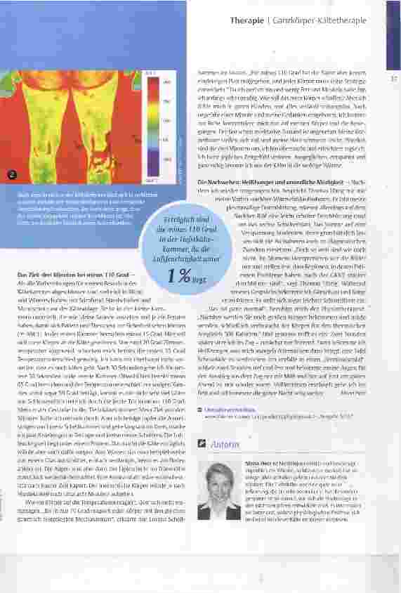 Vorschauseite 3: Drei Minuten bei -110 Grad halte ich niemals durch