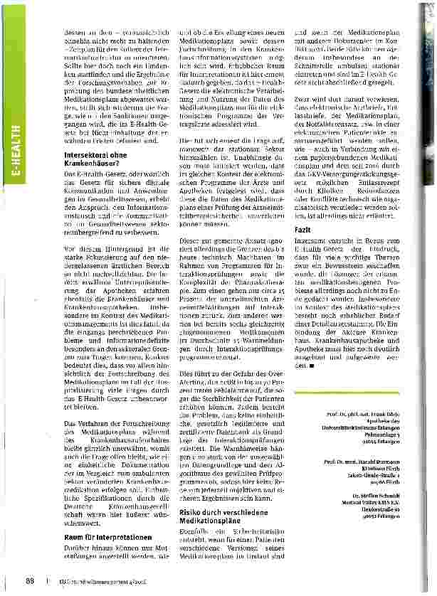 Vorschauseite 3: Mehr zum Medikationsplan