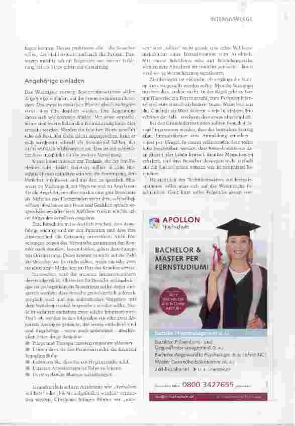 Vorschauseite 2: Angehörige willkommen heißen
