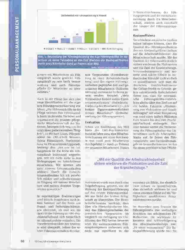 Vorschauseite 3: Führungskräfteentwicklung in psychiatrischen Kliniken und Einrichtungen