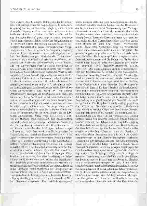Vorschauseite 5: sozialversicherungsrechtlichen Statusbeurteilung der Tätigkeit als (Zahn-)Arzt