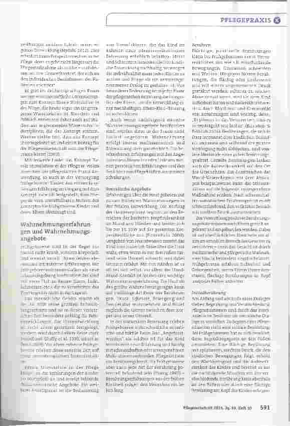 Vorschauseite 2: Basale Stimulation für den Reifeprozess