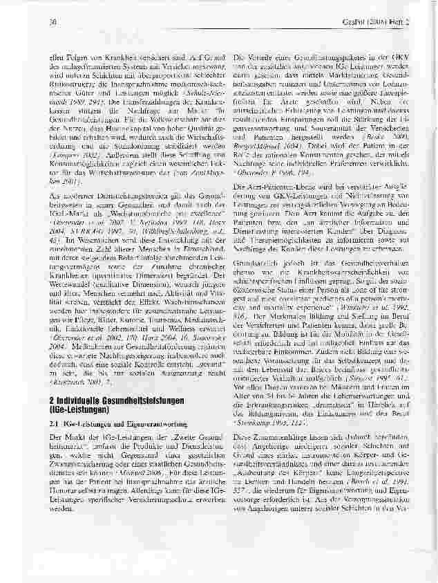 Vorschauseite 2: Bedeutung von individuellen Gesundheitsleistungen für den Gesundheitsmarkt