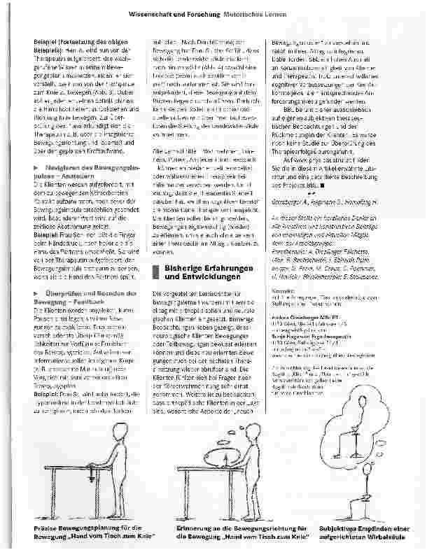 Vorschauseite 2: Bewusstes Bewegungslernen
