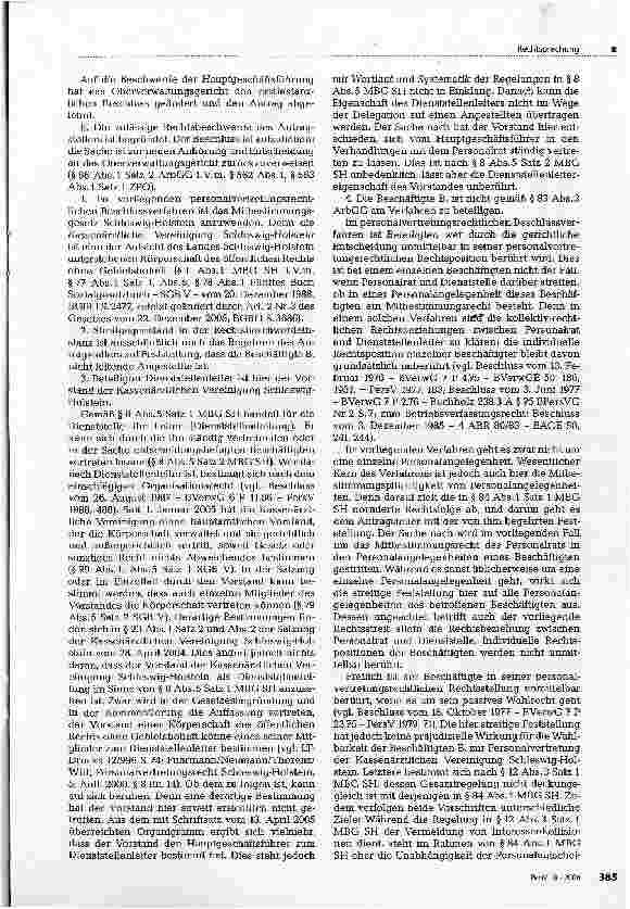 Vorschauseite 2: Rechtsprechung