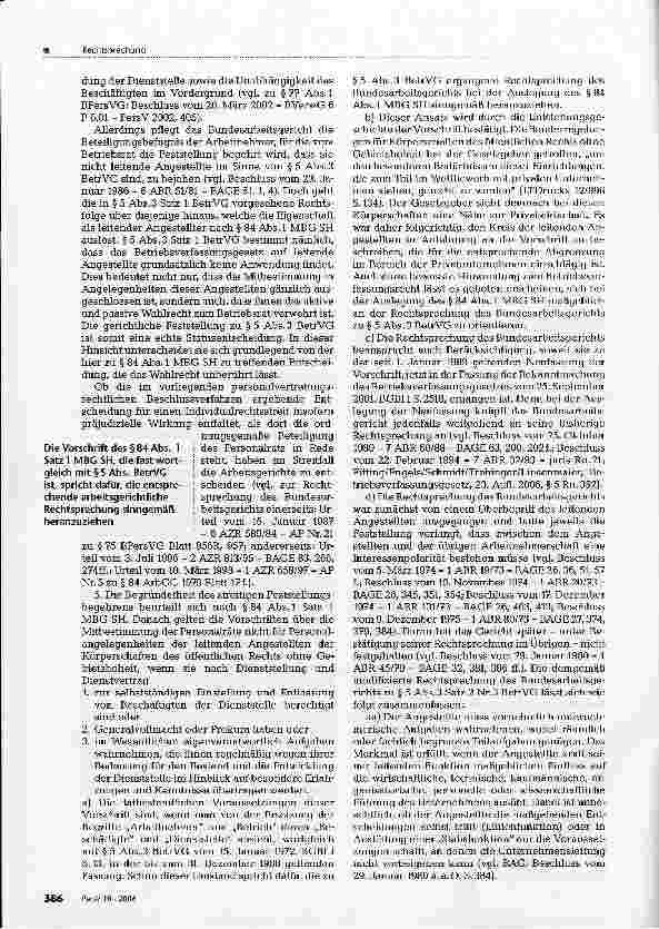Vorschauseite 3: Rechtsprechung