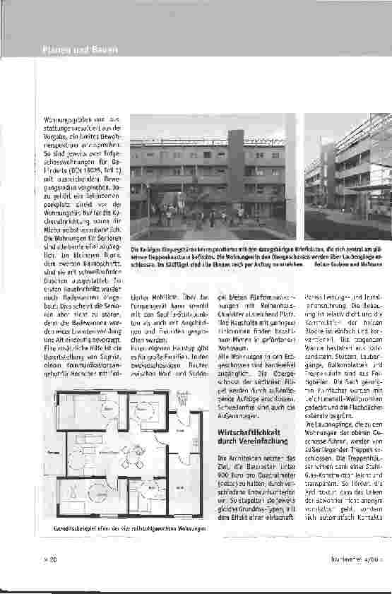 Vorschauseite 2: Integratives Wohnen - Ein generationenübergreifendes Zukunftsmodell