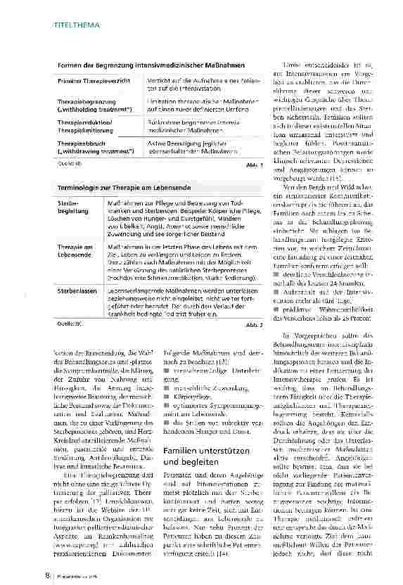 Vorschauseite 3: Würdevoll sterben auf der Intensivstation