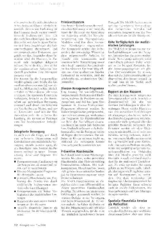Vorschauseite 2: Vernetzte Betreuung im Alter