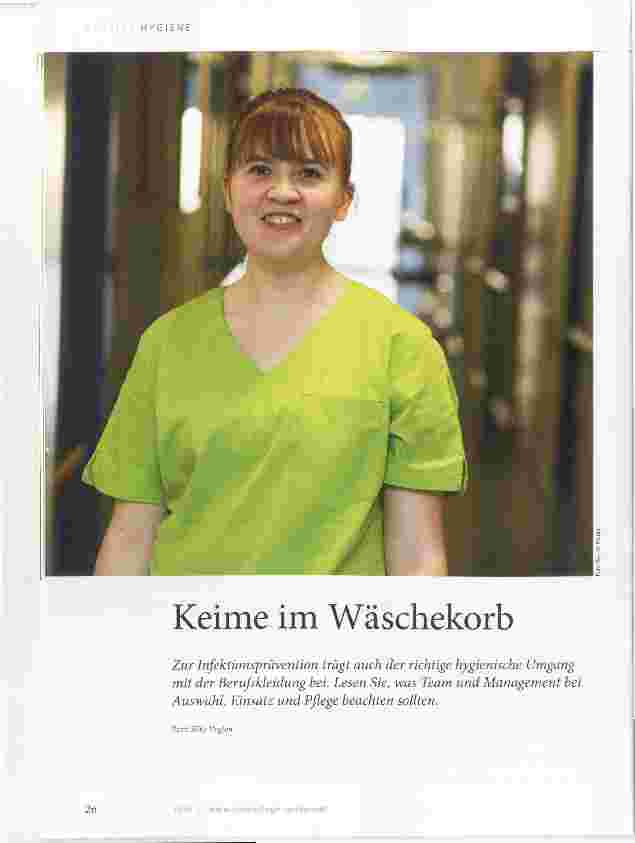 Vorschauseite 1: Keime im Wäschekorb