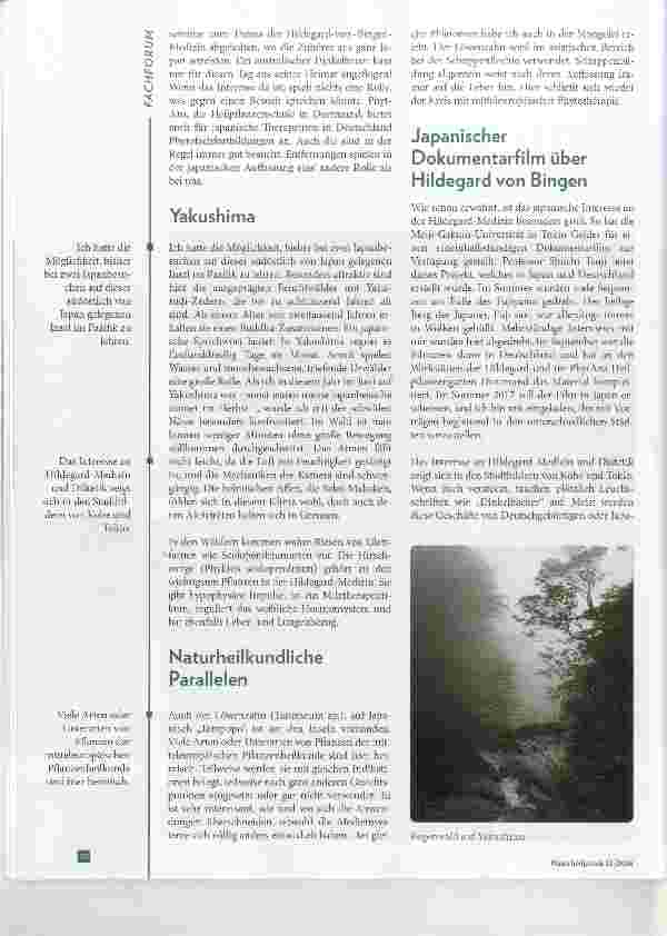 Vorschauseite 2: Westliche Phytotherapie in Japan