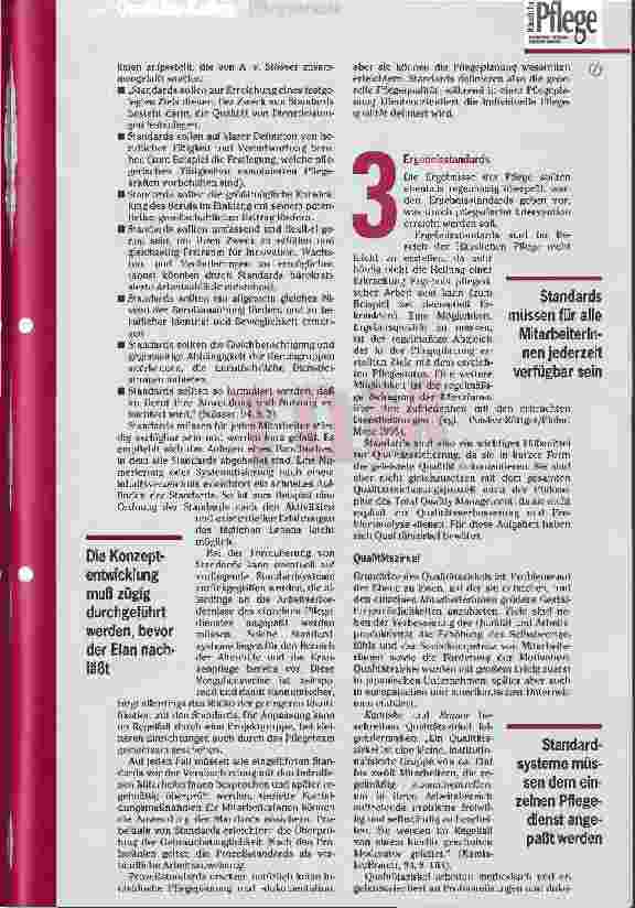 Vorschauseite 3: Elemente der Qualitätssicherung in der ambulanten Pflege