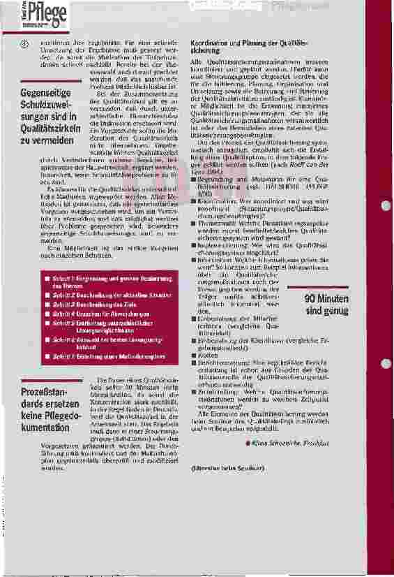Vorschauseite 4: Elemente der Qualitätssicherung in der ambulanten Pflege