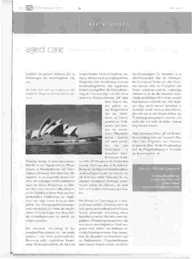 Vorschauseite 3: Aged Care Management in Australien