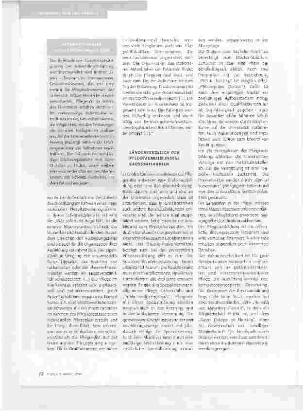 Vorschauseite 2: ANDERS PFLEGEN IST MÖGLICH