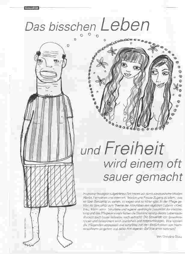 Vorschauseite 1: Das bisschen Leben und Freiheit wird einem oft sauer gemacht