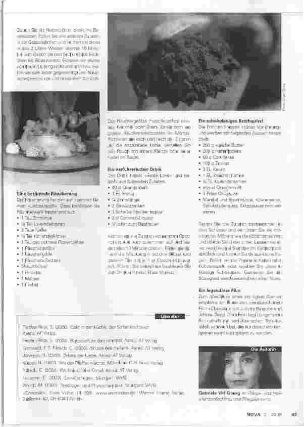 Vorschauseite 3: Aphrodisiaka? Verführung zum Genuss