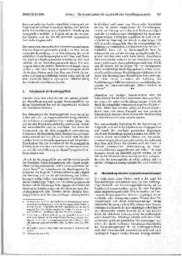 Vorschauseite 5: Die Anwendbarkeit des sozialrechtlichen Herstellungsanspruchs im Sozialhilferecht