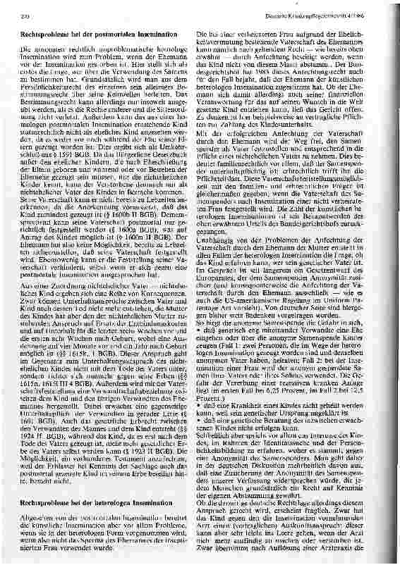 Vorschauseite 4: Humangenetik, Biotechnik und Familienrecht
