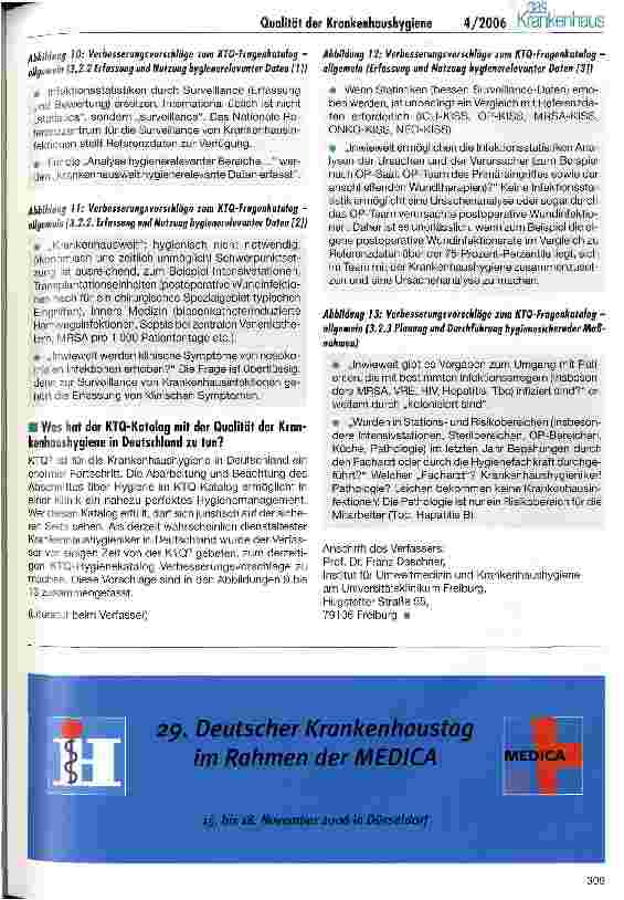 Vorschauseite 4: Verbessert der KTQ-Katalog die Qualität der Krankenhaushygiene in Deutschland?