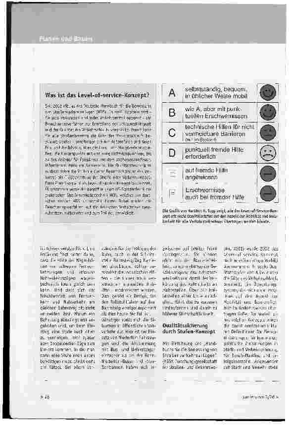 Vorschauseite 3: Mobil und barrierefrei in Stadt und Verkehr