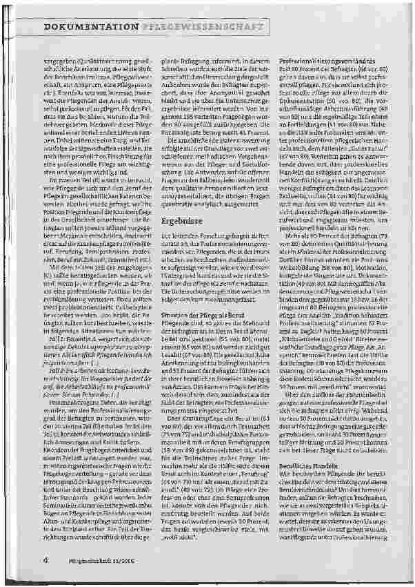 Vorschauseite 3: Das Professionalisierungsverständnis von Pflegenden: Zwischen Tradition und Fortschritt