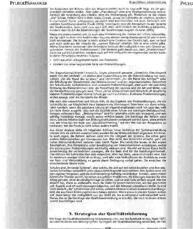 Vorschauseite 4: Schulentwicklung