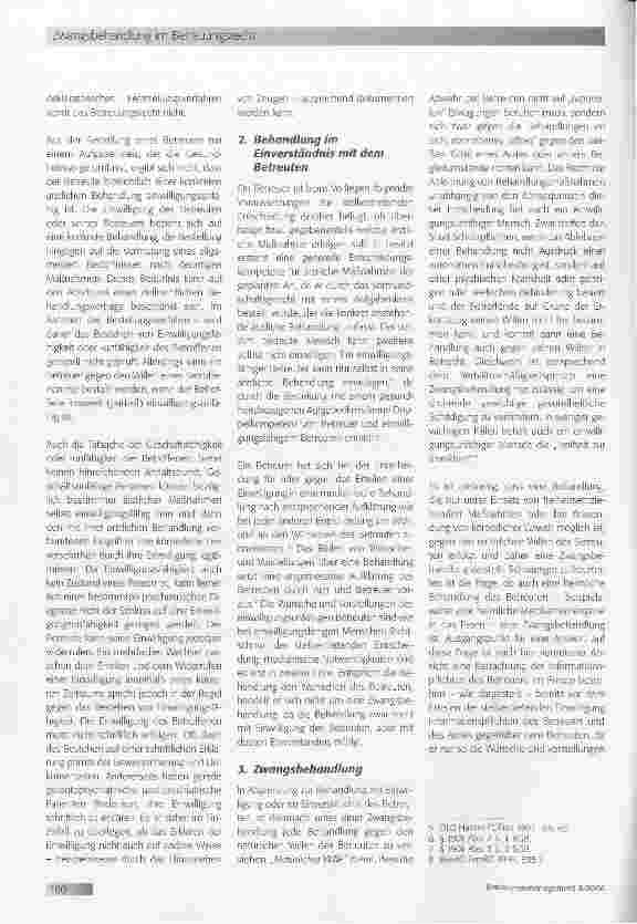 Vorschauseite 2: Zwangsbehandlung im Betreuungsrecht