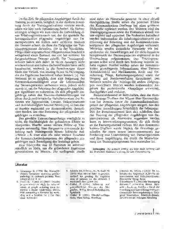 Vorschauseite 6: Kommunikations-TAnDem
