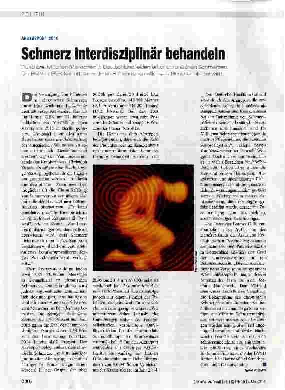 Vorschauseite 1: Schmerz interdisziplinär behandeln
