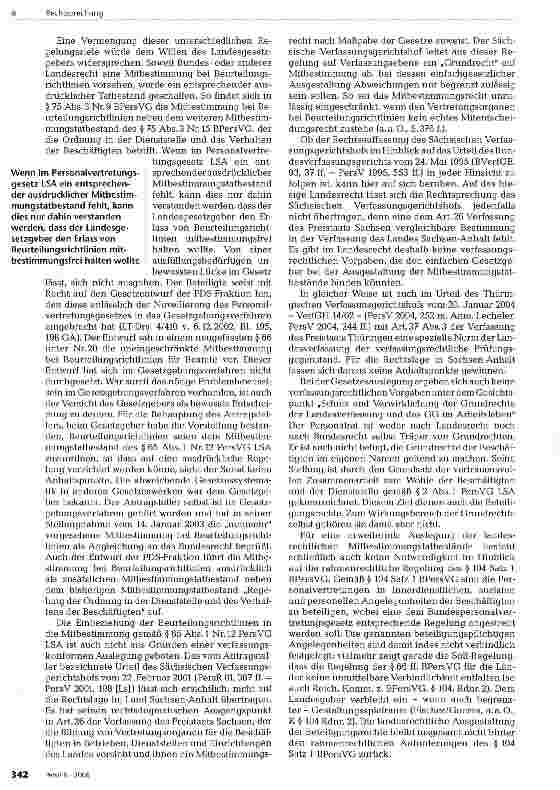 Vorschauseite 3: Mitbestimmung bei Erlass von Beurteilungsrichtlinien