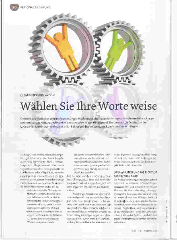 Vorschauseite 1: Wählen Sie Ihre Worte weise