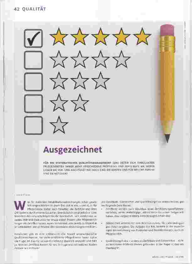 Vorschauseite 1: Ausgezeichnet