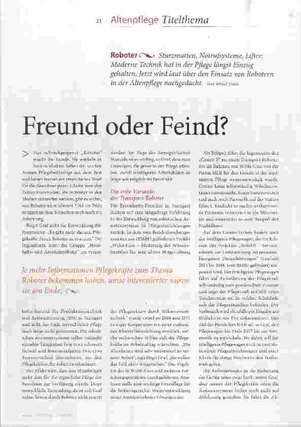 Vorschauseite 2: Freund oder Feind?