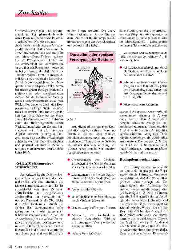 Vorschauseite 2: Die Alternative Möglichkeiten und Grenzen der Anwendung von Suppositorien über eine Colostomie