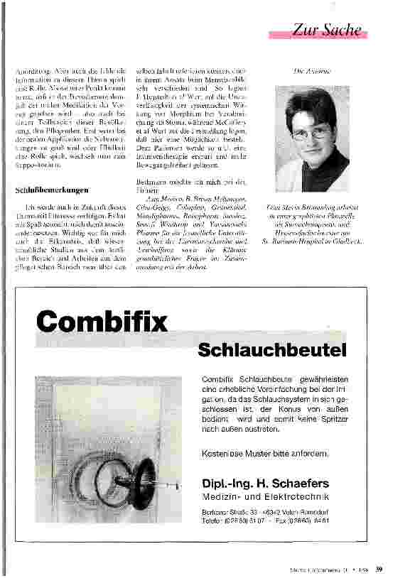 Vorschauseite 6: Die Alternative Möglichkeiten und Grenzen der Anwendung von Suppositorien über eine Colostomie