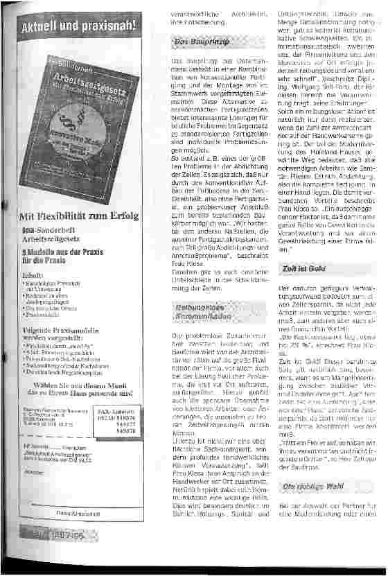 Vorschauseite 2: Kombination von Standardisierung und individuellen Lösungen