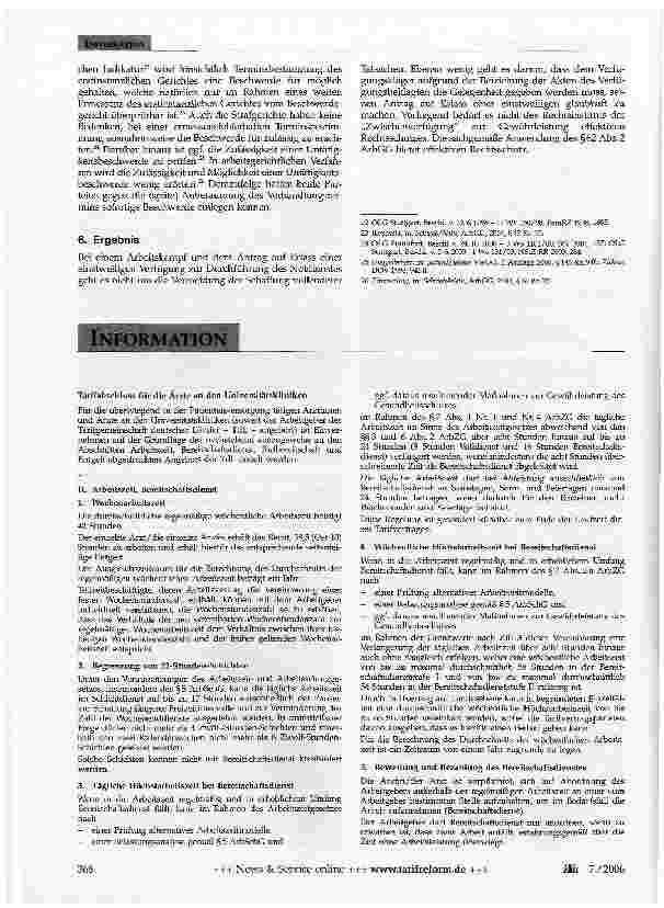 Vorschauseite 4: Die Zwischenverfügung und das Streikrecht