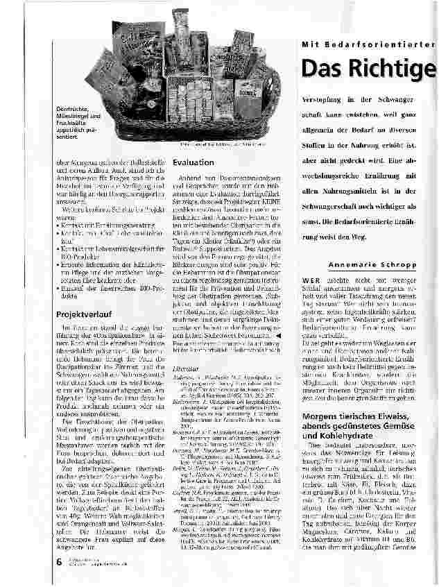 Vorschauseite 1: Das richtige zur richtigen Zeit