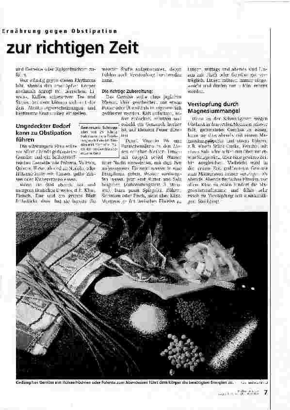 Vorschauseite 2: Das richtige zur richtigen Zeit