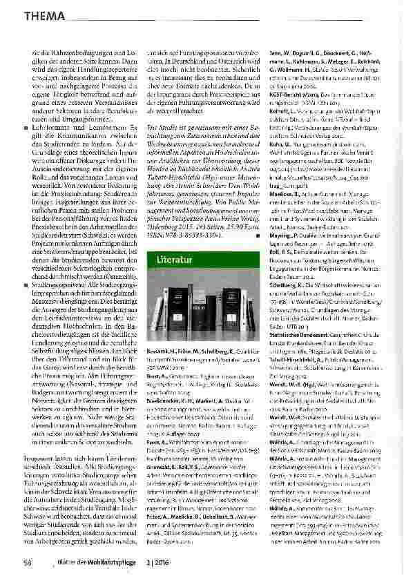 Vorschauseite 4: Integrierte Praxis erfordert integriertes Studium