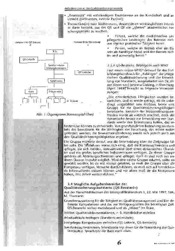 Vorschauseite 5: Anforderungen an die Qualitätssicherunasberaterln
