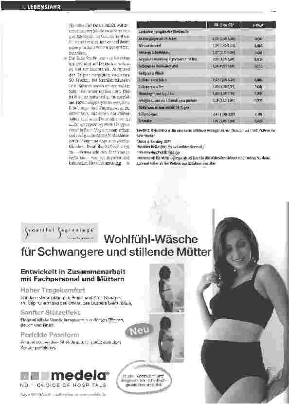 Vorschauseite 4: Stillen in Deutschland