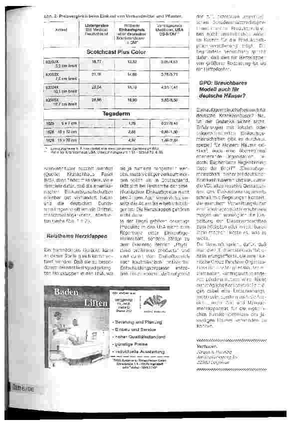 Vorschauseite 4: Einkaufsgemeinschaften auch für deutsche Krankenhäuser?