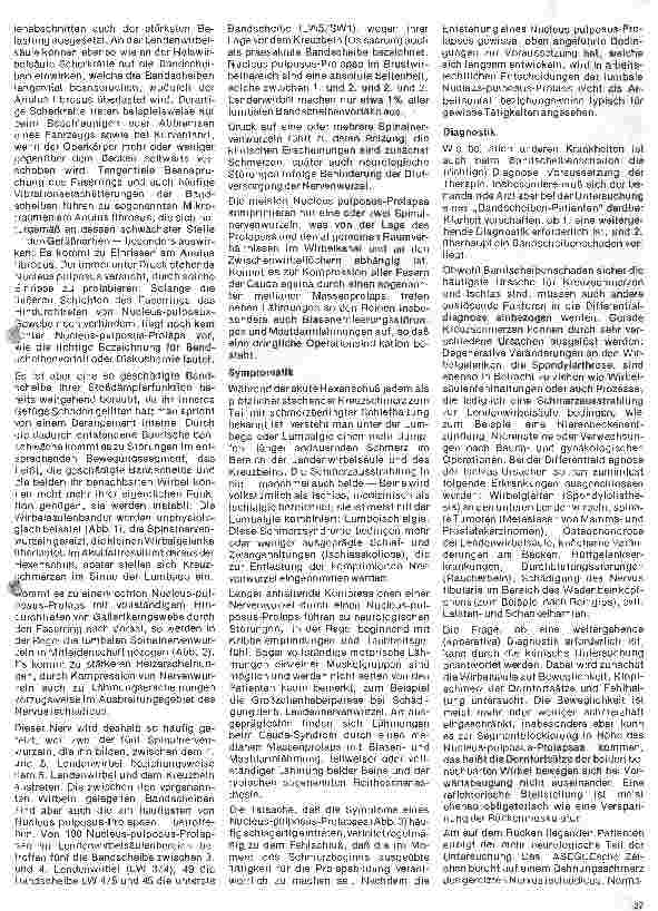 Vorschauseite 2: Themen aus der Neurochirurgie 4. Folge: Lumbale Bandscheibenvorfälle